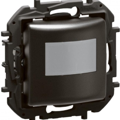 Датчик за движение Niloe New Legrand, PIR 180°, обхват 8m @ h=1.2m, LED≤100W, черен