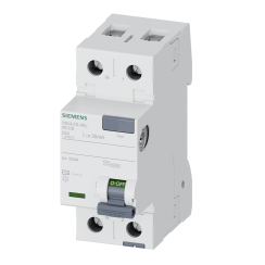 ДТЗ Siemens 5SV4 2P, 25A, 40mA, тип AC, 10kA LN