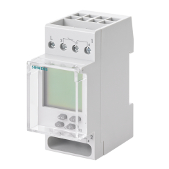Седмичен таймер Siemens цифров с LCD, min 1min, резерв 3 години, 2 C/O, 16A, 250VAC