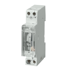 Дневен аналогов таймер Siemens min 15min, резерв 100h, 1NO, 16A 230VAC