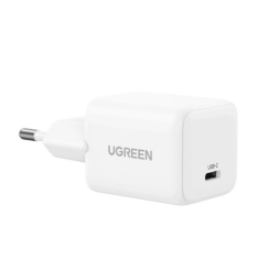 УНИВЕРСАЛНО ЗАРЯДНО УСТРОЙСТВО X513 220V 1xUSB-C GaN 30W mini UGREEN - БЯЛ