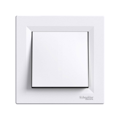 Ключ единичен сх-1 Schneider Asfora, бял