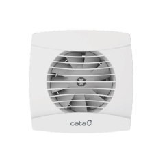 Вентилатор Cata UC-10, Ф100mm, бял, с клапа