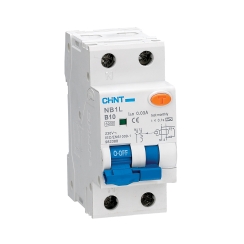 ДТЗ+АП Chint NB1L-40, 1P+N, 16A, 30mA, крива C