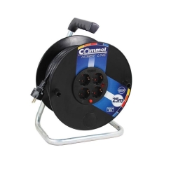 Макара Commel H05RR-F, 4 гнезда, 40m, 2.5mm