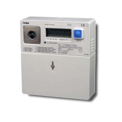 Монофазен електромер Iskraemeco, директно мерене, 4 тарифи, 85A