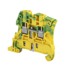 Редова клема ABB SNK ZS4-PE, 4mm2, жълто-зелена