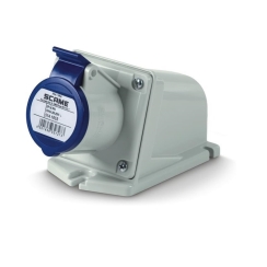 Индустриален контакт Scame Xenia 32A, 2P+E, IP44