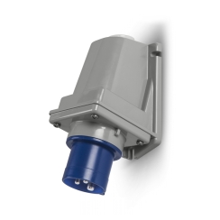 Индустриален щепсел за стенен монтаж Scame Optima, 32A, 2P+E, IP44