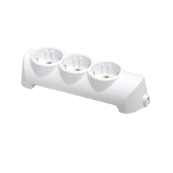 Разклонител шуко Atra, 3 гнезда, без кабел