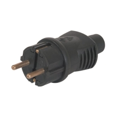 Гумен щепсел Atra, прав, IP44