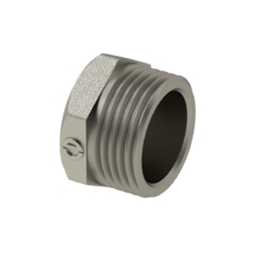 Тапа от матиран никел, 3/8"