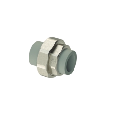 Холендрова връзка на муфа ППР + месинг, Ф25mm