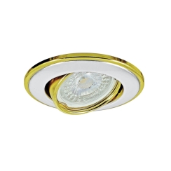 LED луна двуцветна Vivalux Blake SL315, G5.3, перлено сиво/злато