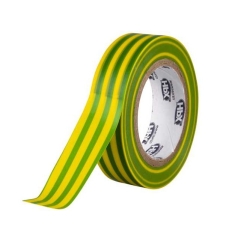 Изолационна лента изолирбанд HPX 5200, 19mmx10m, жълто-зелена
