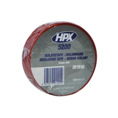 Изолационна лента изолирбанд HPX 5200, 19mmx10m, червена
