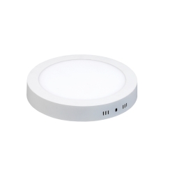 LED панел D-iL 18W, 6500K, кръгъл, открит монтаж