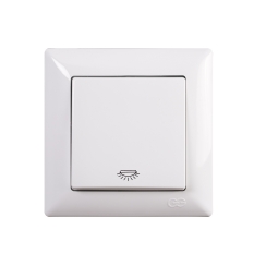 Стълбищен бутон Gunsan Visage, бял