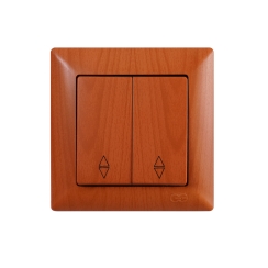 Двоен девиаторен ключ cx. 6 Gunsan Visage, дъб