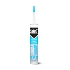 Санитарен силикон Selsil 280ml, бял