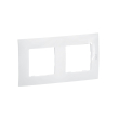Декоративна двойна рамка Legrand Niloé, бяла