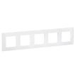 Декоративна рамка за 5 модула Legrand Niloé, бяла